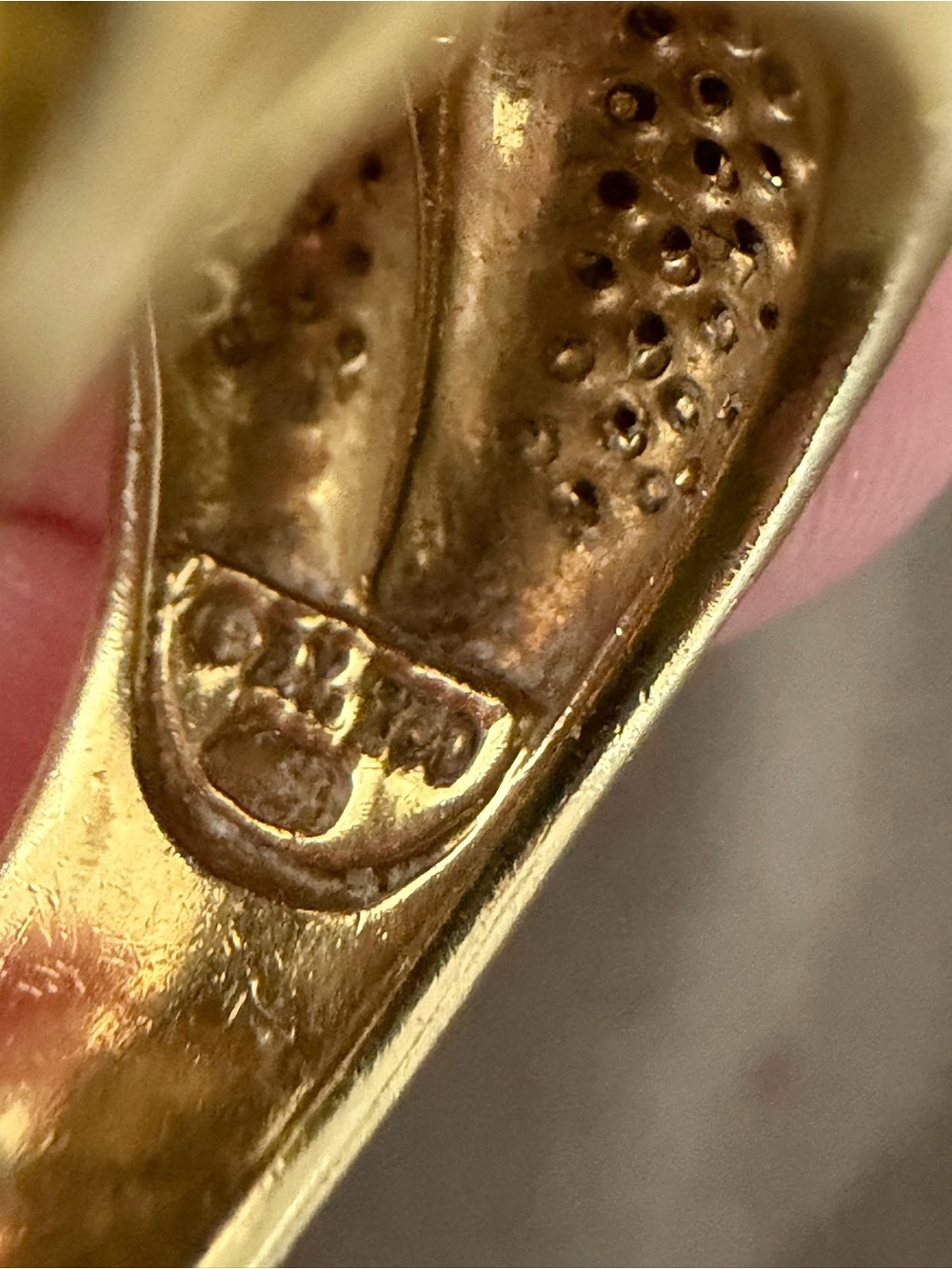 DAVID YURMAN 18K GOLD LABYRINTH  DIAMOND RING size 7.5 - Picture 5 of 9
